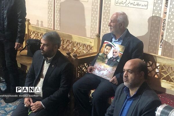 ‌مراسم گرامیداشت شهادت حاج قاسم سلیمانی در ناحیه دو شهرری