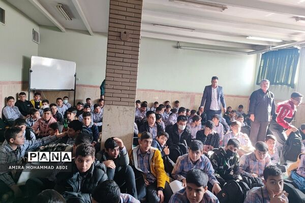 اجتماع فرزندان حاج قاسم و افتتاحیه طرح لاله‌های روشن در کهریزک