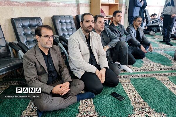 اجتماع فرزندان حاج قاسم و افتتاحیه طرح لاله‌های روشن در کهریزک