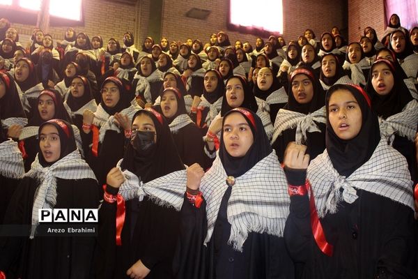 تجمع 6000 نفری دختران سلیمانی در کرمان