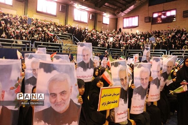 تجمع 6000 نفری دختران سلیمانی در کرمان