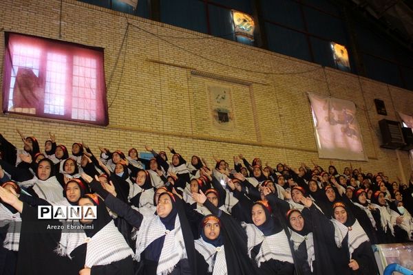 تجمع 6000 نفری دختران سلیمانی در کرمان