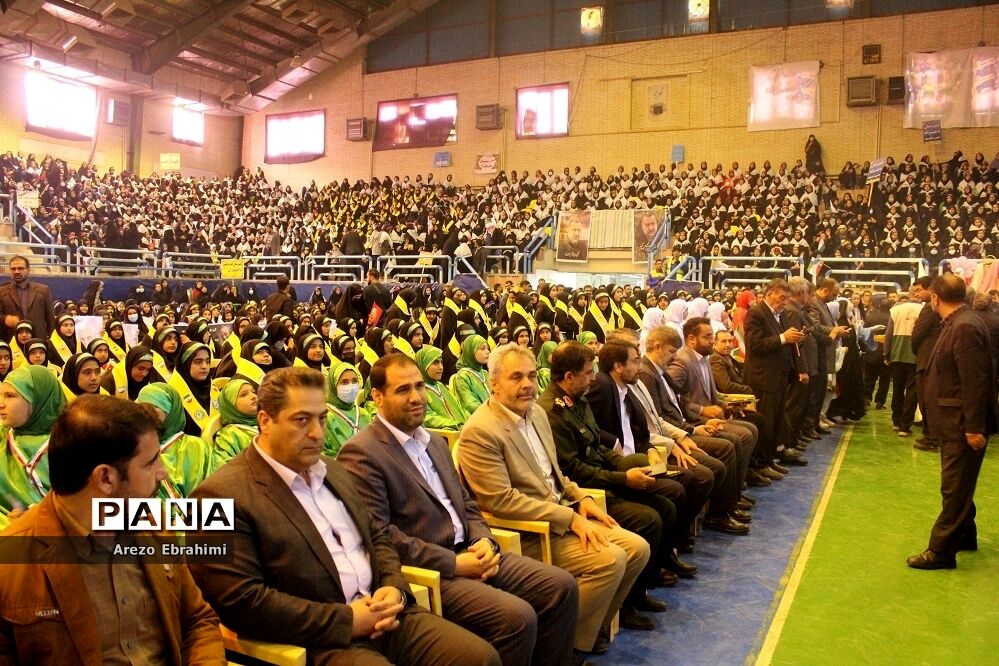 تجمع 6000 نفری دختران سلیمانی در کرمان