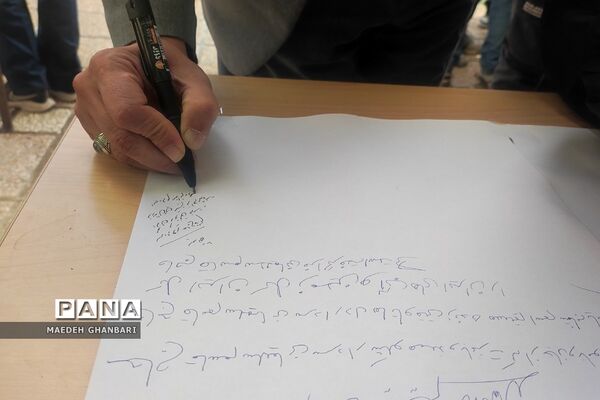 اجتماع فرزندان سردار دلها شهید حاج قاسم سلیمانی در دبیرستان حاج قاسم سلیمانی شهرستان پردیس