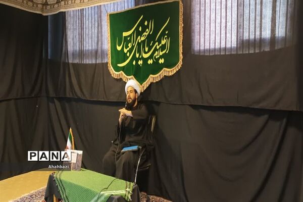 مراسم  روضه وفات ام البنین در ناحیه بسیج امام رضا (ع)