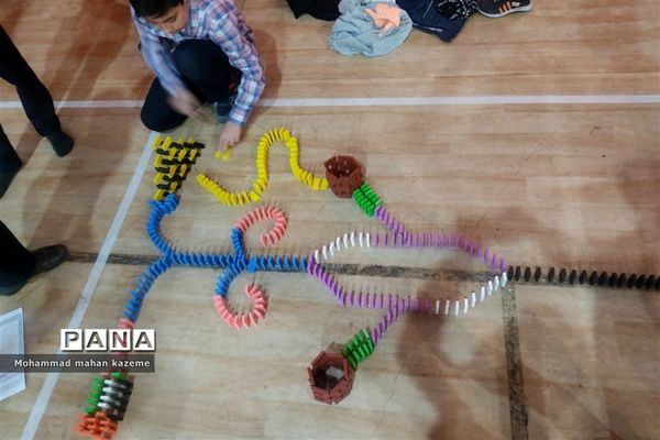 برگزاری مسابقات دومینو در مدارس ناحیه یک شیراز