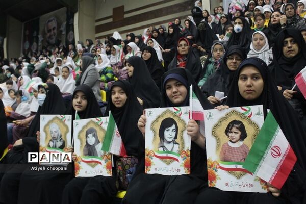 اجتماع بزرگ دختران حاج قاسم