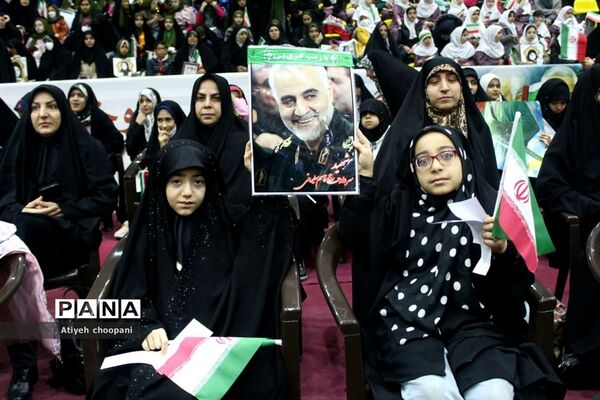 اجتماع بزرگ دختران حاج قاسم