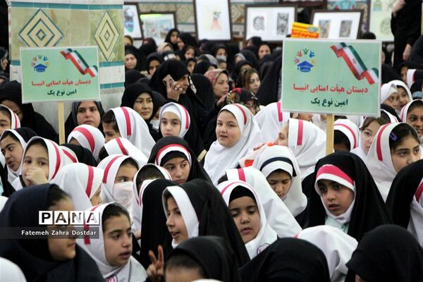 گردهمایی بزرگ فرزندان حاج قاسم در شهرستان سمنان