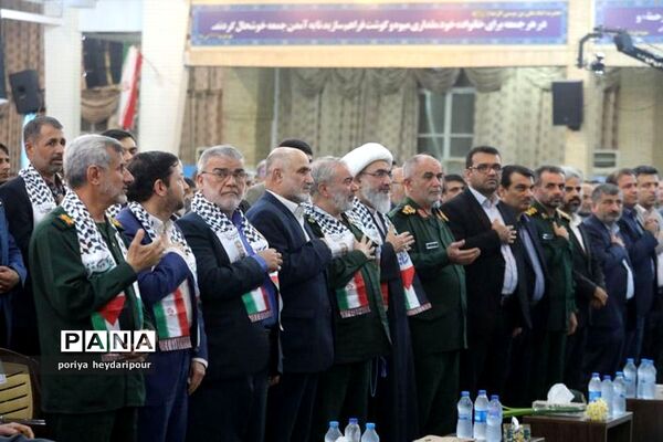 مراسم یادواره ۵٨۶ شهید شهرستان بوشهر