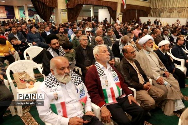 مراسم یادواره ۵٨۶ شهید شهرستان بوشهر