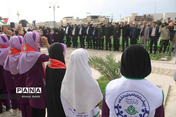 اجتماع فرزندان حاج قاسم در برازجان