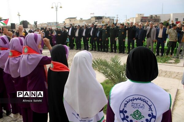 اجتماع فرزندان حاج قاسم در برازجان