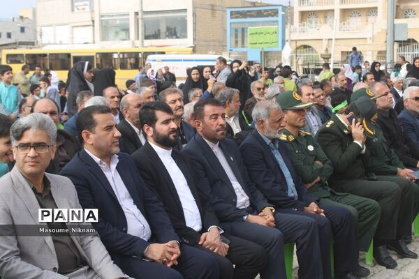 اجتماع فرزندان حاج قاسم در برازجان