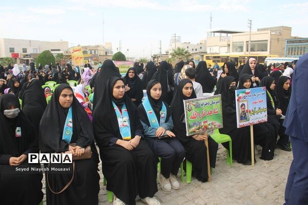 اجتماع فرزندان حاج قاسم در برازجان