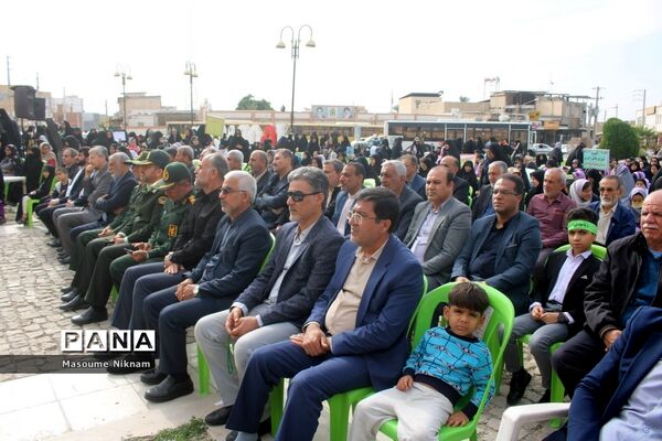 اجتماع فرزندان حاج قاسم در برازجان