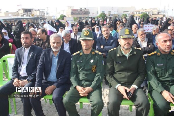 اجتماع فرزندان حاج قاسم در برازجان