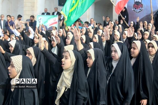 اجتماع فرزندان حاج قاسم در برازجان
