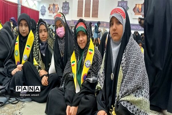تجمع بزرگ دختران  حاج قاسم در شهر یاسوج