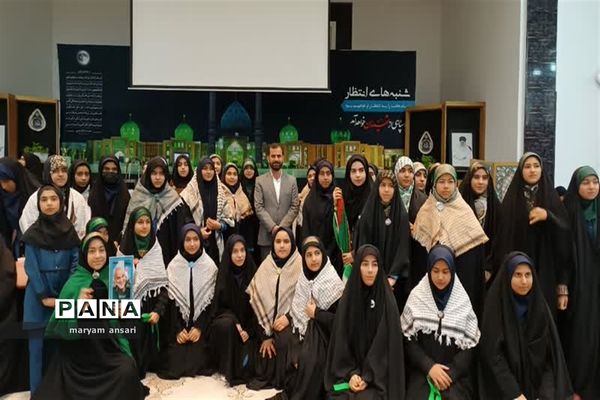 تجمع بزرگ دختران  حاج قاسم در شهر یاسوج