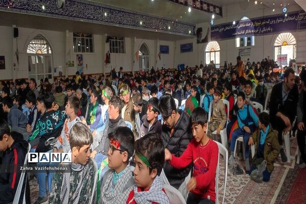 همایش بزرگ فرزندان حاج قاسم در شهرستان شیروان
