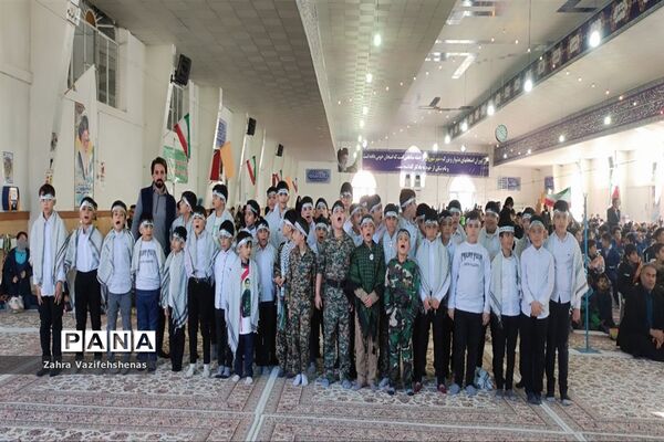 همایش بزرگ فرزندان حاج قاسم در شهرستان شیروان