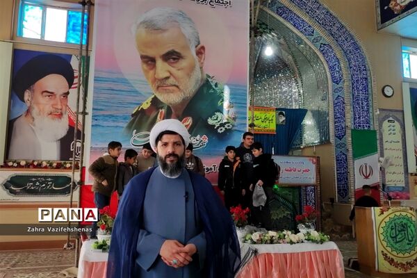 همایش بزرگ فرزندان حاج قاسم در شهرستان شیروان