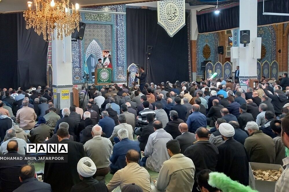 برگزاری مراسم نهم دی ماه در مصلای شهرستان پردیس