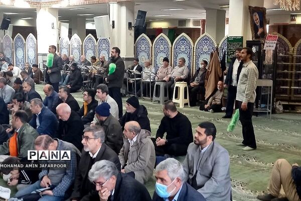 برگزاری مراسم نهم دی ماه در مصلای شهرستان پردیس