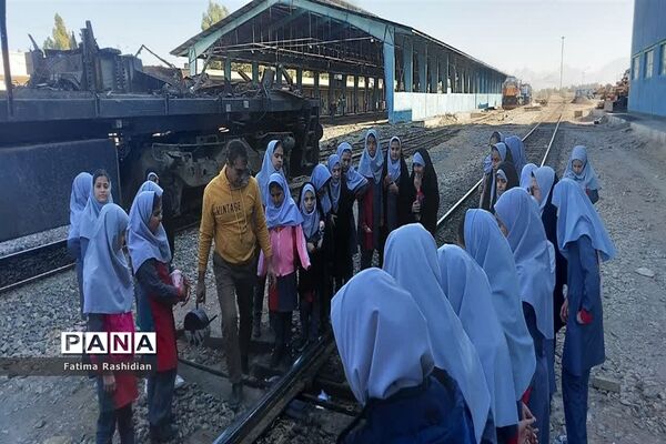 تعمیرگاه لوکوموتیو بافق، ایستگاهی برای بازدید قطار اردوهای علمی