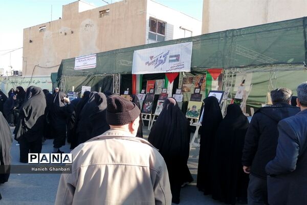 نمایشگاه نقاشی «آخراشه» با موضوع فلسطین در قم-2