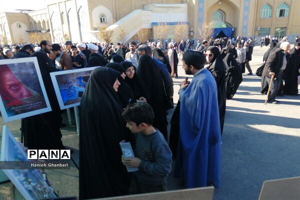 نمایشگاه نقاشی «آخراشه» با موضوع فلسطین در قم-2