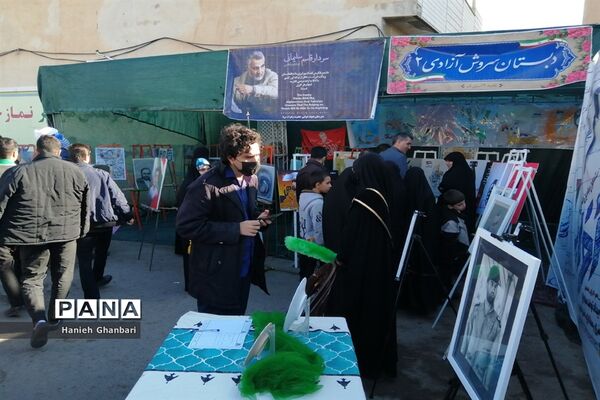 نمایشگاه نقاشی «آخراشه» با موضوع فلسطین در قم-2