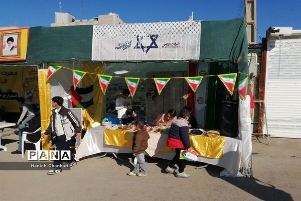نمایشگاه نقاشی «آخراشه» با موضوع فلسطین در قم-2