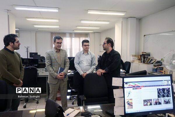 بازدید رئیس پژوهشگاه مطالعات آموزش و پرورش از خبرگزاری پانا
