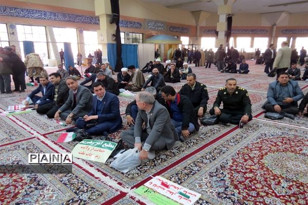 مراسم گرامیداشت یوم الله 9 دی در مرکز استان خراسان شمالی