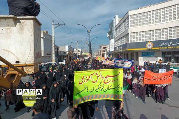 راهپیمایی 9 دی روز بصیرت و میثاق با ولایت در شهرستان بهبهان