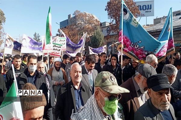 راهپیمایی حماسه‌ی نه دی در قوچان