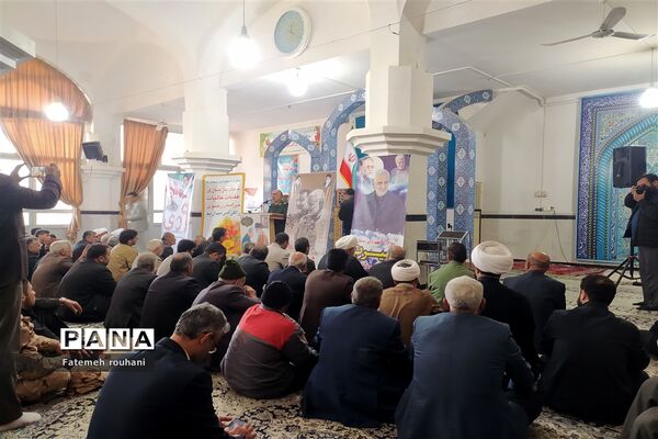 مراسم بزرگداشت حماسه ۹ دی در خلیل آباد