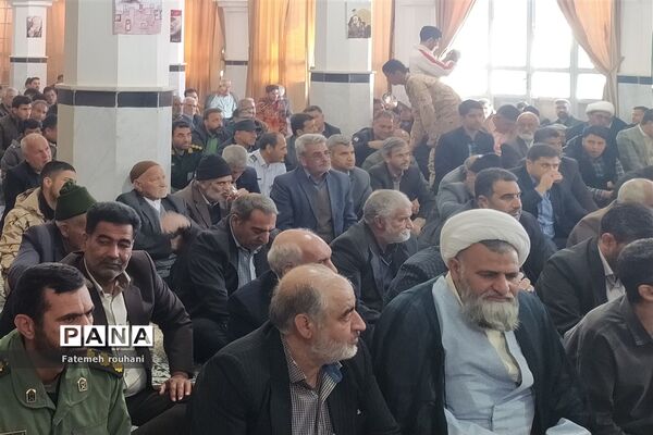 مراسم بزرگداشت حماسه ۹ دی در خلیل آباد