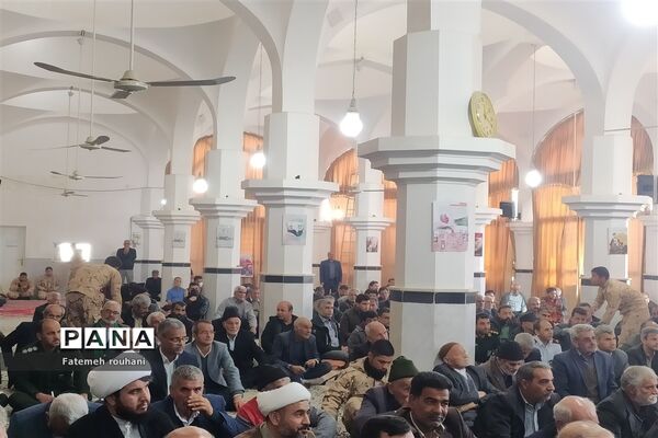 مراسم بزرگداشت حماسه ۹ دی در خلیل آباد
