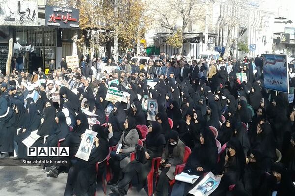 حماسه ٩ دی در شهرستان استهبان