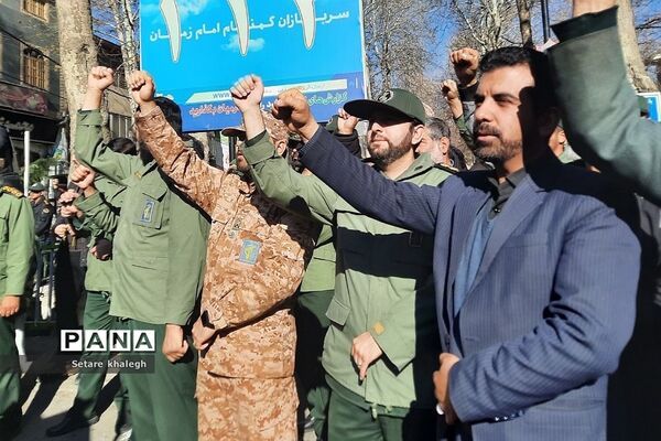 اجتماع بزرگ حماسه ۹ دی در شهرستان دماوند
