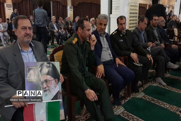 مراسم  نهم دی ماه روز بصیرت و میثاق امت با ولایت در بوشهر