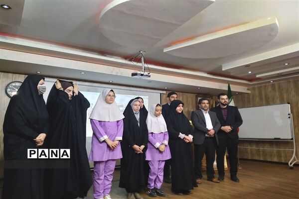 مراسم اختتامیه مسابقات فرهنگی و هنری ،قران،عترت و نماز(دختران) در شهرستان قدس