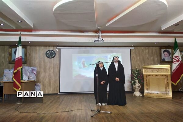 مراسم اختتامیه مسابقات فرهنگی و هنری ،قران،عترت و نماز(دختران) در شهرستان قدس