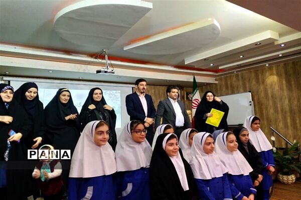 مراسم اختتامیه مسابقات فرهنگی و هنری ،قران،عترت و نماز(دختران) در شهرستان قدس