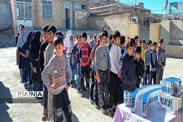 توزیع شیر رایگان در مدارس نوید بخش تقویت سلامت دانش‌آموزان