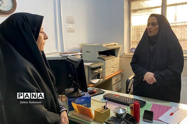 بازدید از روند اجرای آزمون‌‌های غربالگری آموزش و پرورش ناحیه یک شهرری