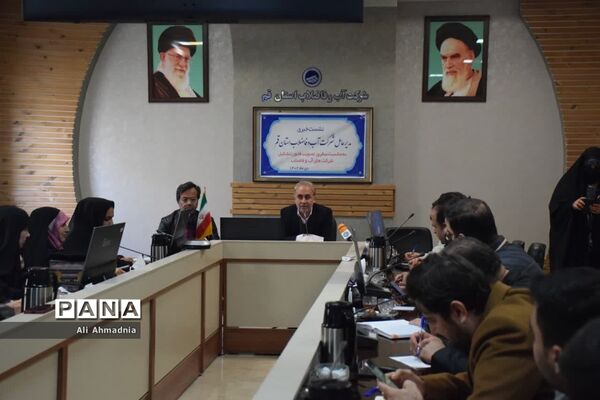 نشست خبری مدیرعامل شرکت آب و فاضلاب استان قم